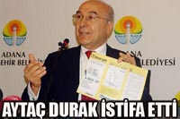 Bahçeli İstifa Et Dedi. Aytaç Durak İstifa Etti.!