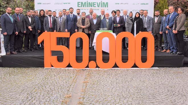 Eminevim. 29. yılında rekor bir teslimata ulaştı