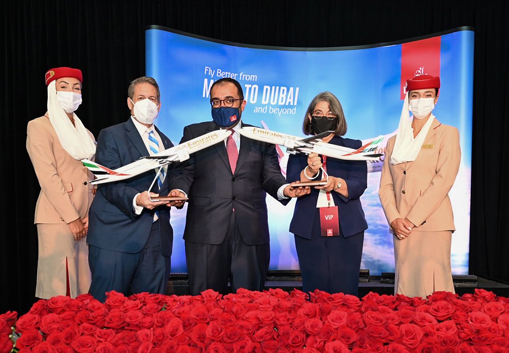  Emirates, Miami'ye Yolcu Seferlerini Başlatıyor