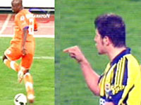 F.Bahçeli futbolcular çileden çıktı