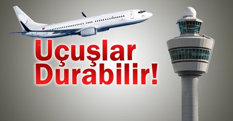 Ercan Hava Trafik Kontrol Merkezi'nden grev kararı 