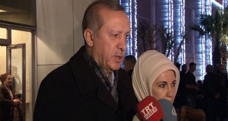 Erdoğan 'Bizim Hikaye' filmini izledi