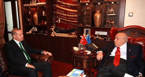 Erdoğan'dan Demirel'e ziyaret