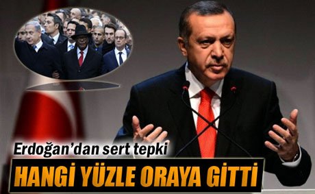Erdoğan: 'Hangi yüzle oraya gitti'