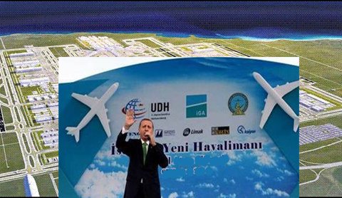 Erdoğan: 'Havalimanını söke söke bitireceğiz'