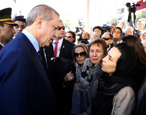 Erdoğan, Kayahan’ın cenaze törenine katıldı