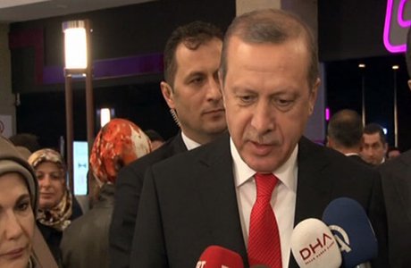 Erdoğan, 'Son Mektup' filmini izledi
