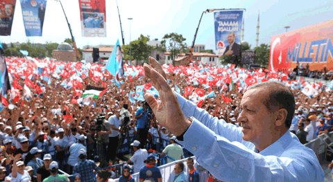 Erdoğan, Son mitingini Konya’da yaptı