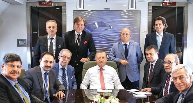 Erdoğan, uçakta soruları yanıtladı
