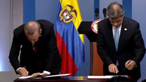 Erdoğan ve Santos ikili anlaşmaları imzaladı