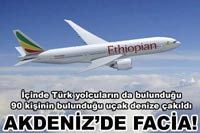 Etiyopya Havayolları'na Ait Uçak Düştü. Kurtulan Yok!