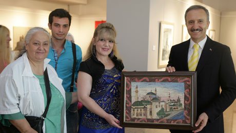 Farklı kültürel temalar bu sergide bir araya geldi