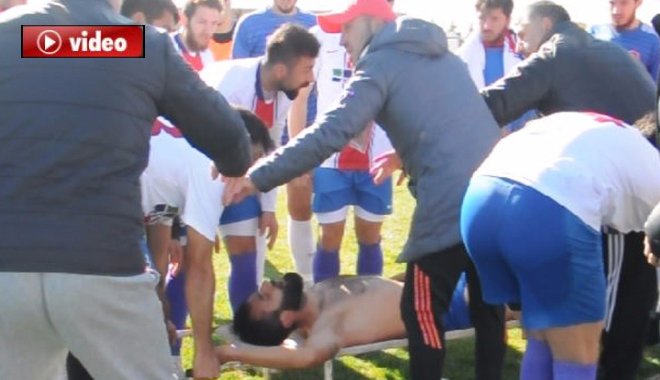 Futbolcunun Canı Allah'a Emanet 