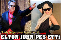  Lady Gaga ile Yarışamam