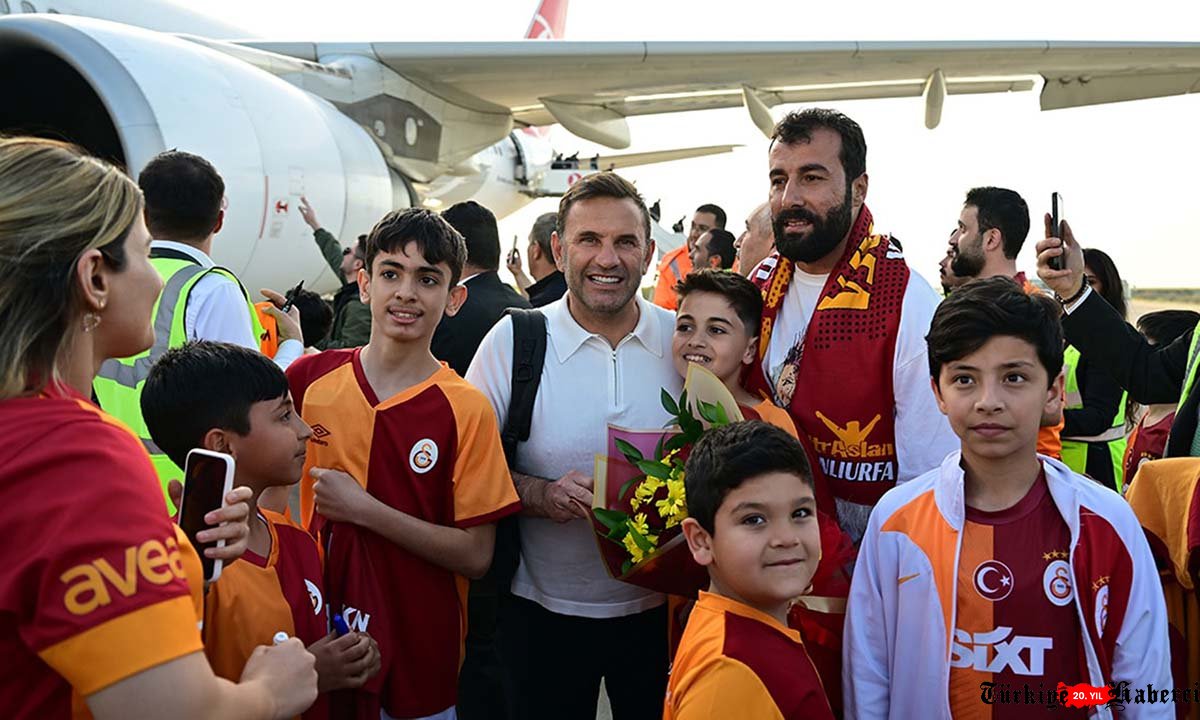 Galatasaray Süper Kupa Maçı İçin Şanlıurfa'da