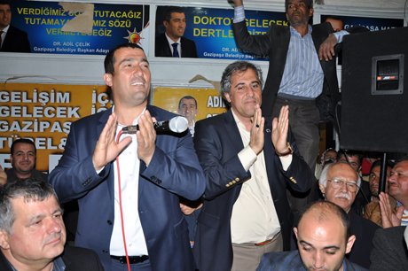 Gazipaşa'da zafer AK Partinin