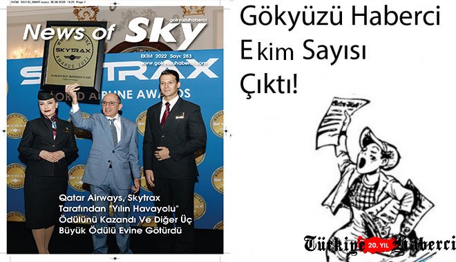Gökyüzü Haberci Dergi Ekim Sayısı Çıktı!
