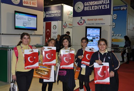 GOP Belediyes Bilişim Eurasia 2012 Fuarı’da