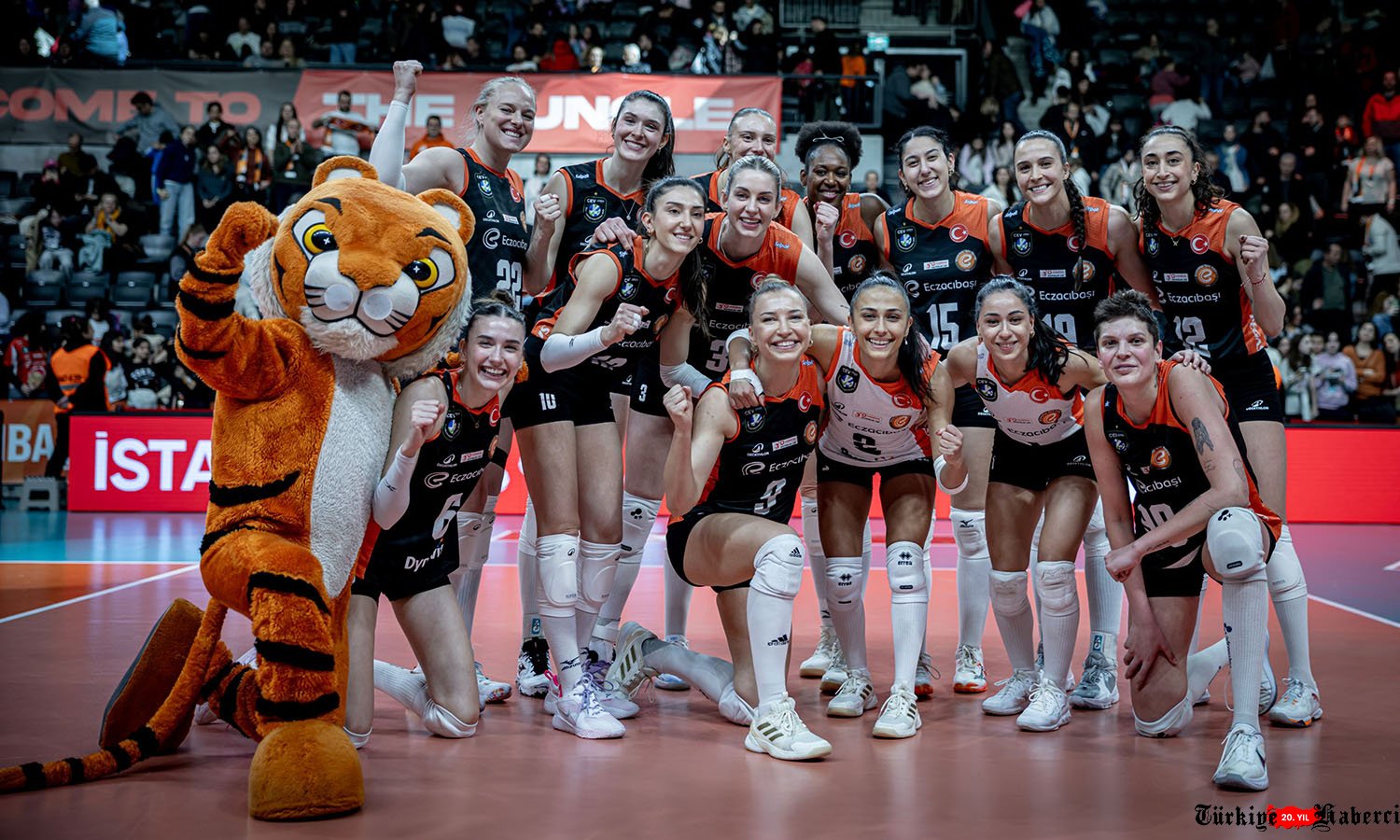  Göztepe karşısında 3 puan Eczacıbaşı Dynavit'in!