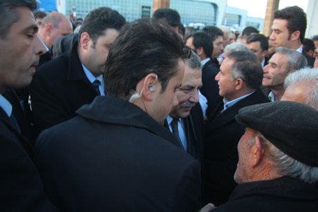 Güler,Mardin'de açıklamalarda bulundu. 