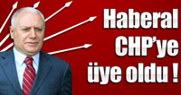 Mehmet Haberal CHP'ye Üye Oldu.