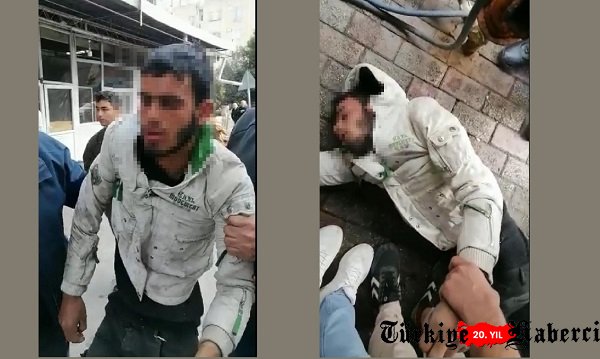 Hasarlı binaya giren şahıs, hırsızlık iddiasıyla feci şekilde dövüldü