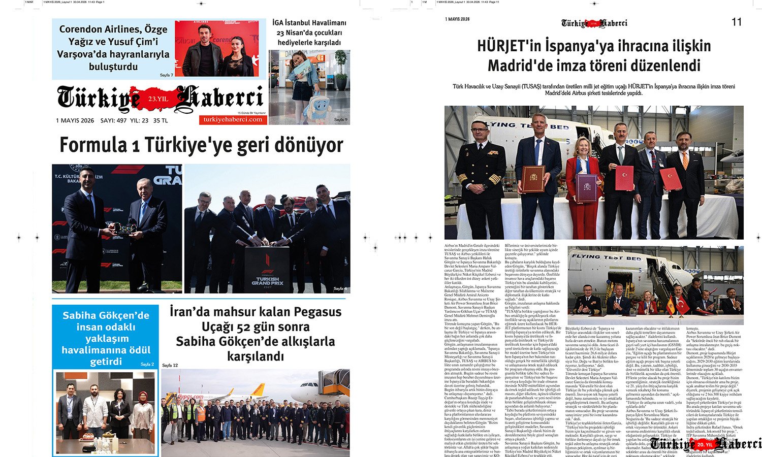  Havacılığın Nabzı Türkiye Haberci’de!