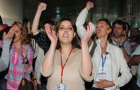 Havada greve yasak 