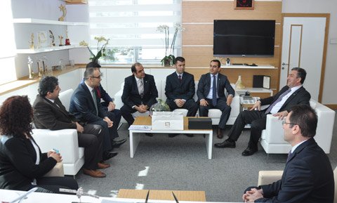 HAVATED Yıldırım'ı makamında ziyaret etti.