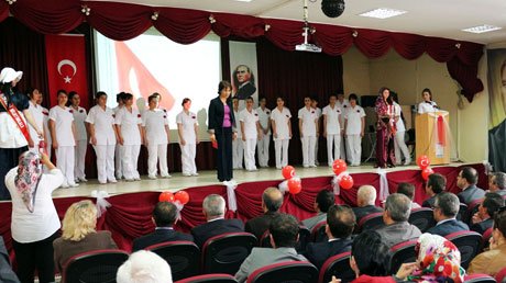 Hemşeriler Haftasında Meslek Andı