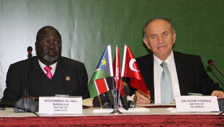 İBB ve Juba Belediyesi arasında mutabakat zaptı imzalandı. 