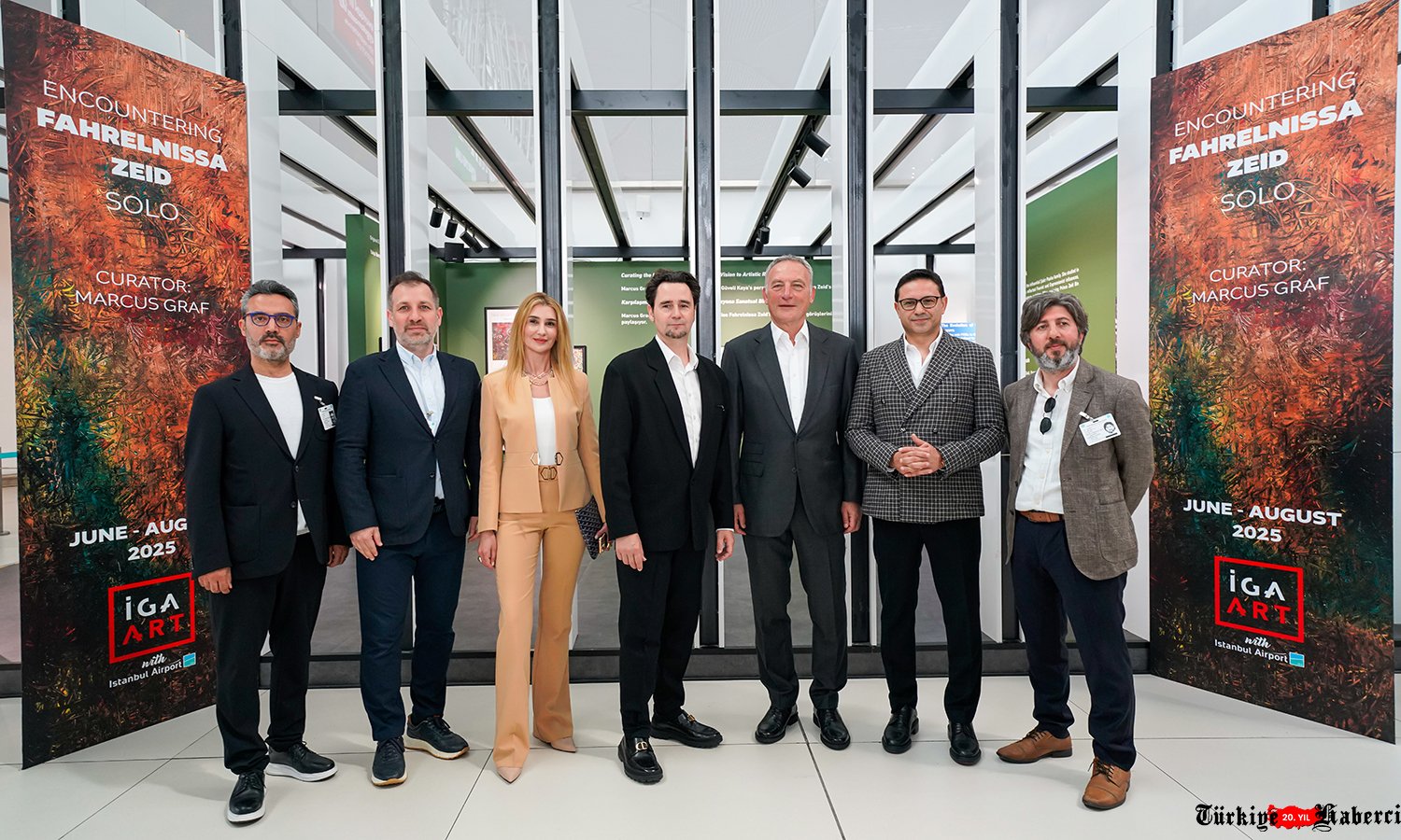 İGA İstanbul Havalimanı ‘Fahrelnissa Zeid’ ile dünyayı buluşturuyor