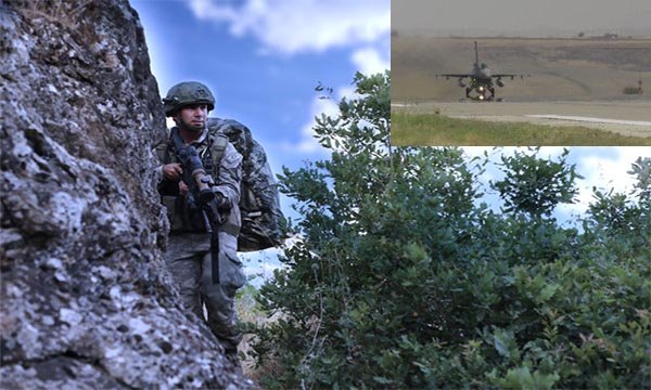 Irak'ın kuzeyinde 2 PKK'lı terörist etkisiz hale getirildi