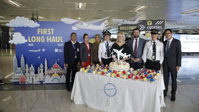 İstanbul Sabiha Gökçen 'de bir ilk!