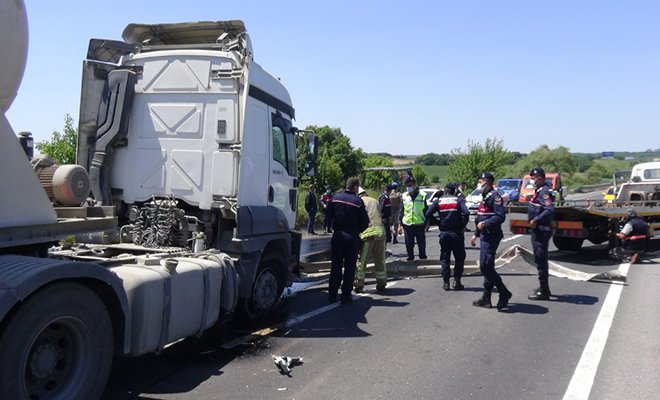  jandarma denetim noktasında facia ucuz atlatıldı