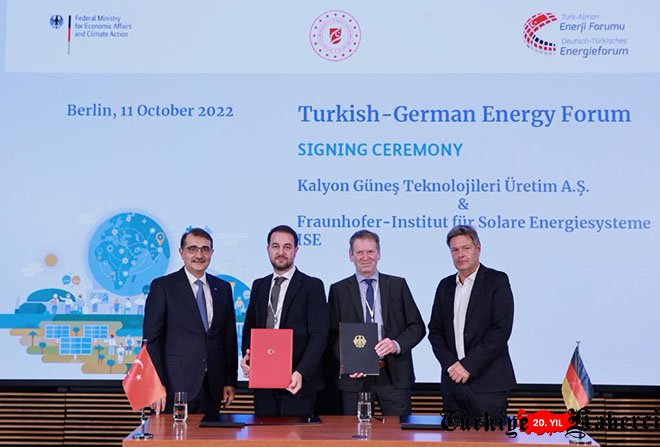 Kalyon Enerji ile Fraunhofer Enstitüsü iş birliği yaptı