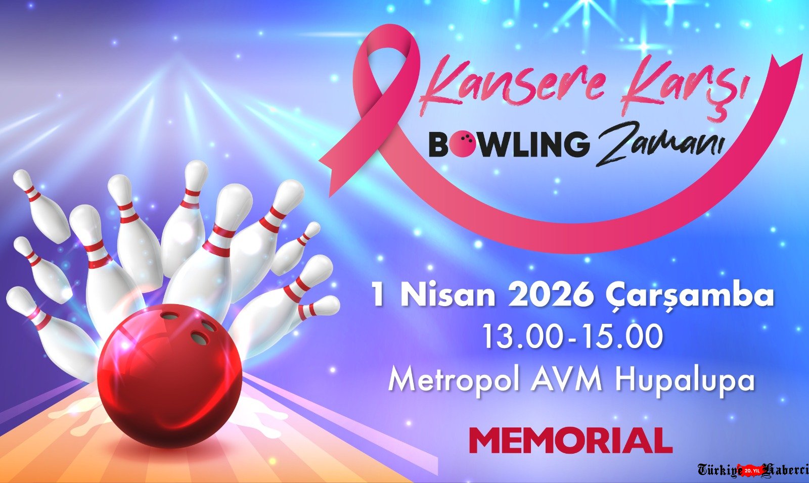  Kansere Karşı Bowling Zamanı