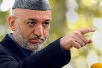 Hamid Karzai'yi Cumhurbaşkanı İlan Etti.