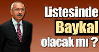 Baykal, Listeye Girecekmi?