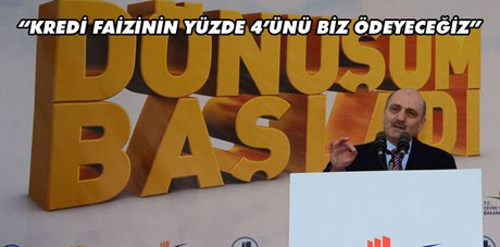 Kentsel dönüşümde kredi faizi müjdesi