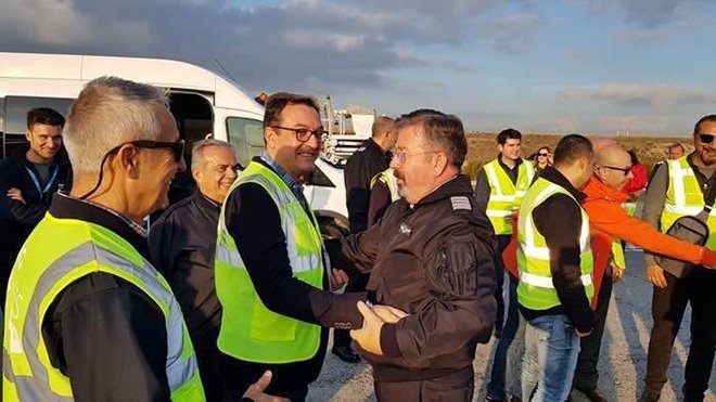 Konukman kaptan gökyüzüne veda etti