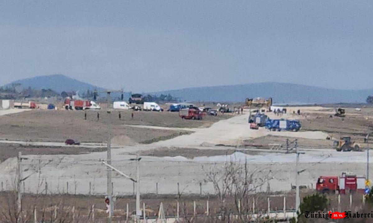 KONYA Konya'da eğitim uçağı düştü; 1 şehit 