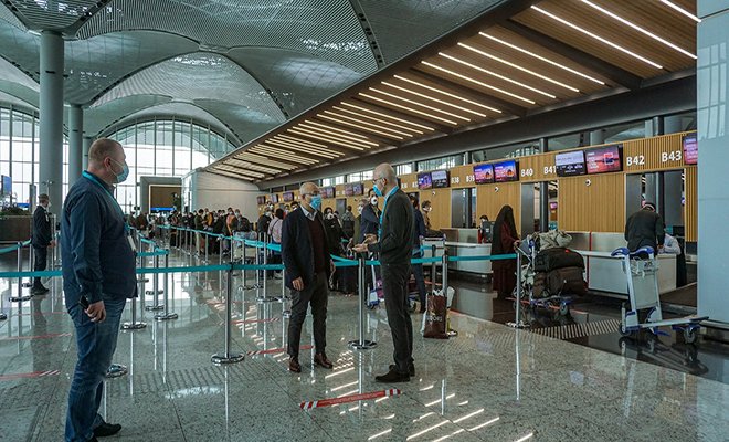 Koronavirüs nedeniyle İstanbul havalimanı yeniden düzenlenecek