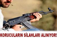 Korucuların Silahları Alınıyor 