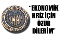 FED Eski Başkanı Alan Greenspan Günah Çıkardı!