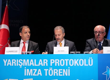 Küçükçekmece Bilgi Evleri Yarışmaları İçin İmzalar Atıldı