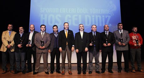 Küçükçekmece'de Sporun Enleri Ödül Töreni