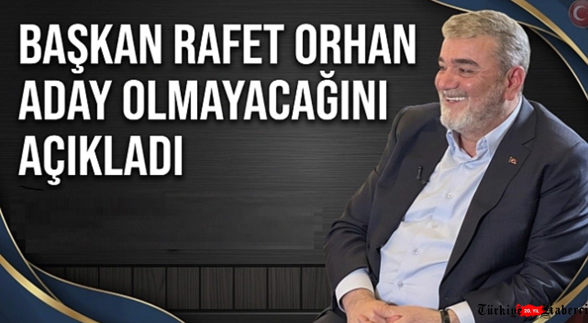 Küçükçekmece Sinopspor Başkanı Rafet Orhan Yeniden Aday Olmayacak