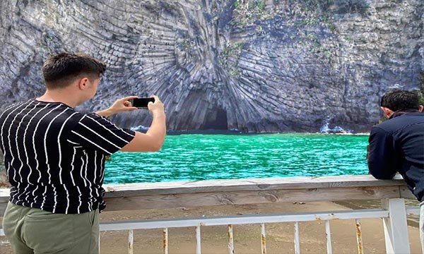 Lav sütunları 3 yılda 200 bin turist ağırladı    