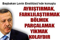 Erdoğan; Farklılıklar Teröre Zemin olarak Görünüyor.